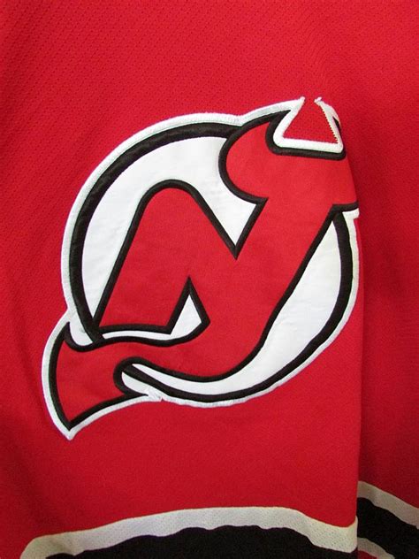 NHL New Jersey Devils Hockey Jersey Medium by KOHO High Quality EUC – RonSusser.com