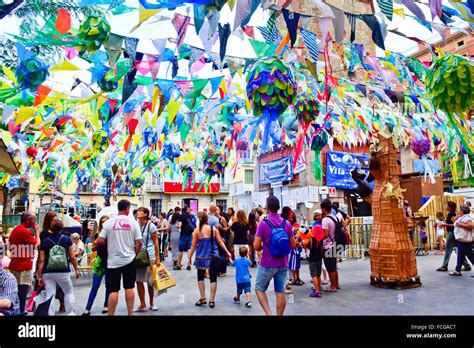 Festa Major de Gracia. Gracia Summer Festival. Handmade decorations by ...