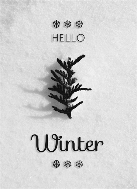 Hello Winter | Hello winter, Winter wallpaper, I love winter