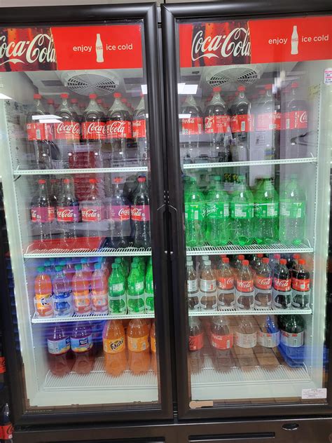 After 38 days we finally have a full working coke cooler. : r/Dominos