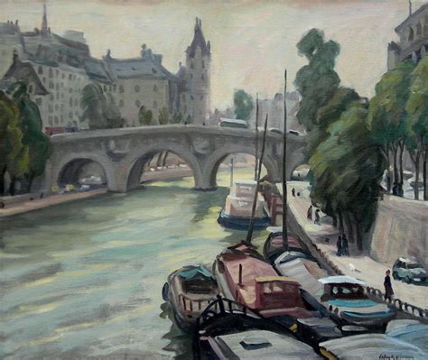 Pont Neuf A Paris Painting by Thor Wickstrom