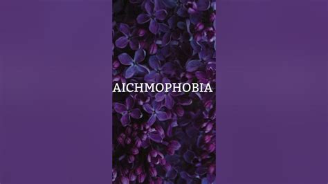 Aichmophobia - Pronunciation & Meaning #shorts #pronounce #pronunciation #phobia - YouTube