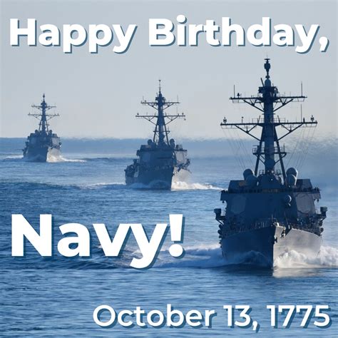 Happy Birthday, US Navy | Happy birthday, Navy, Happy