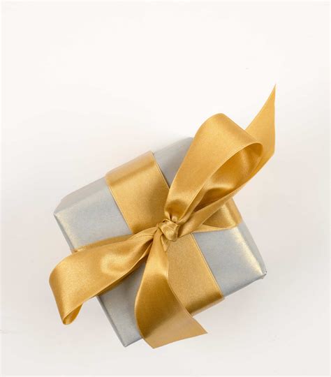 TRUE GOLD SATIN RIBBON - Ribbon & Blues