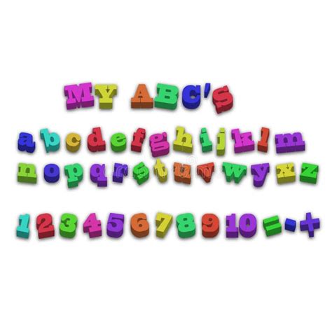 Magnetic Alphabet Letters For Fridge