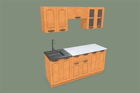 Kitchen Furniture Set | 3D Furniture | Unity Asset Store