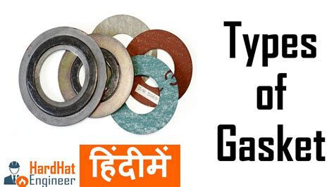 Types of Pipe Gaskets In Hindi हिंदी में - Spiral Wound Gasket , RTJ Gasket, CNAF Gaskets - YouTube