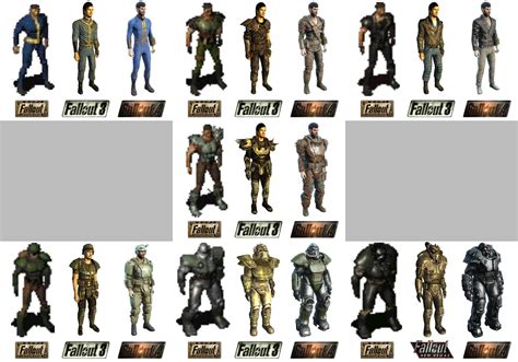 How armor changed in the Fallout series : r/gaming