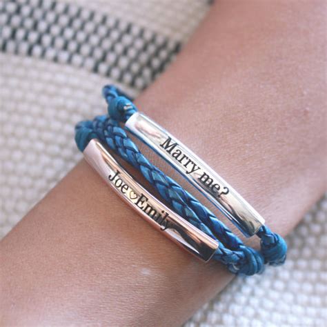 Perfect Pair Engravable Bracelet - Silver Plate – Lizzy James