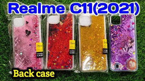 Realme C11(2021) Liquid Glitter back cover for Girl - hindustanmobile.com