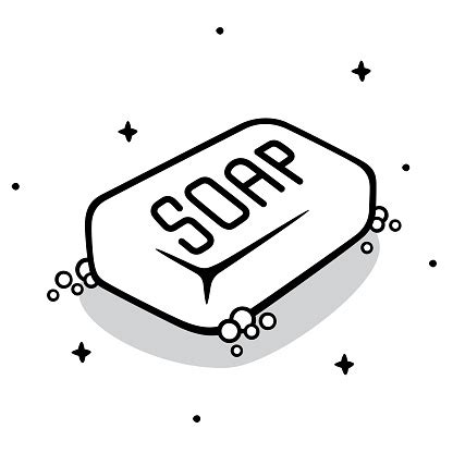 Soap Bar Doodle 5 Stock Illustration - Download Image Now - Soap, Soap ...