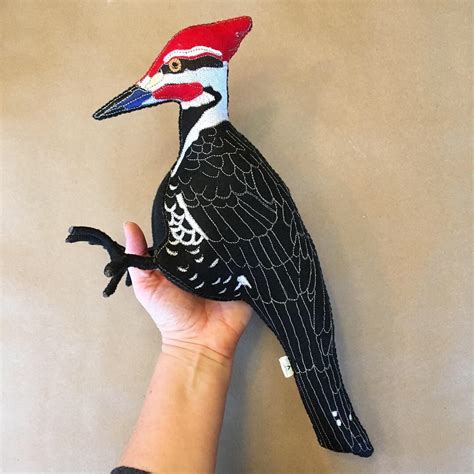 Felt Pileated Woodpecker – Treehouse Crafts LLC