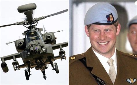 Prince Harry: The Apache helicopter's co-pilot gunner | Helicopter, Prince harry, Apache