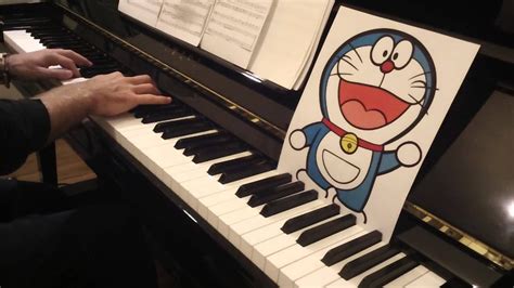 Doraemon opening song in piano || How to play doraemon opening song in piano #doraemon #piano ...