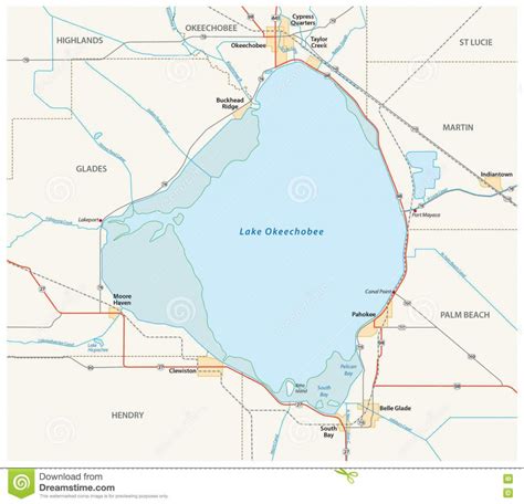 Florida Trail, Okeechobee Section | Florida Hikes! - Lake Okeechobee Florida Map | Printable Maps