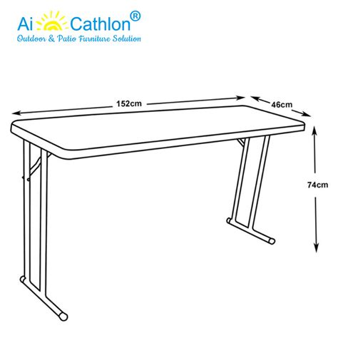 5ft plastic folding table 5ft round folding table 5 ft plastic table ...