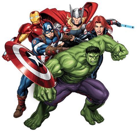 Avengers Assemble Clipart Hulk Superhero Spider-man - Marvel - Clip Art ...