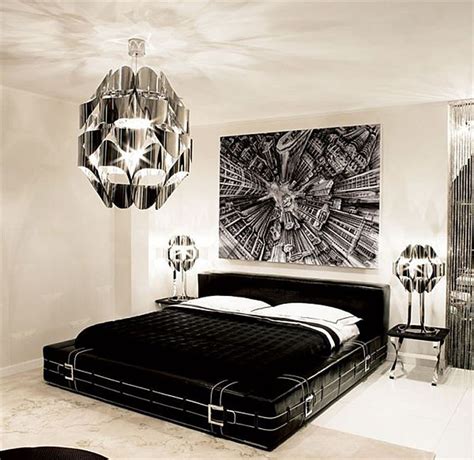 Black And White Bedroom Interior Design Ideas