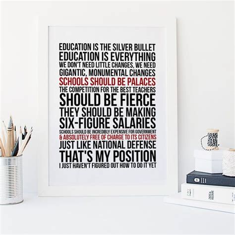 Education is the Silver Bullet - Education is Everything - West Wing ...