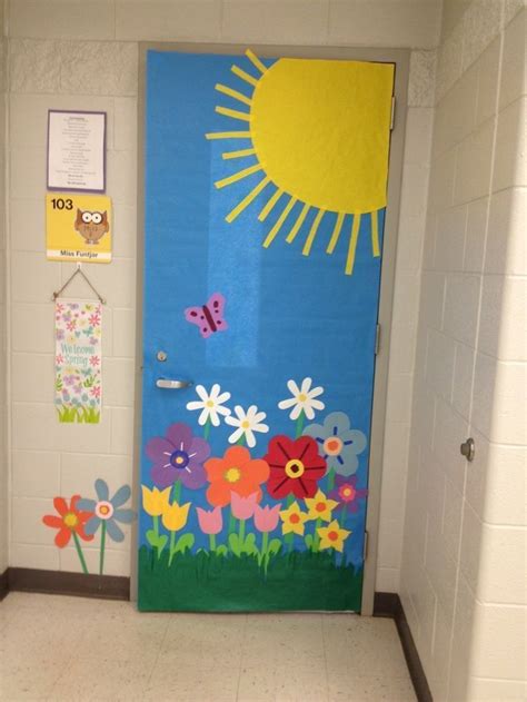 HugeDomains.com | School door decorations, Spring door decoration, Spring classroom door