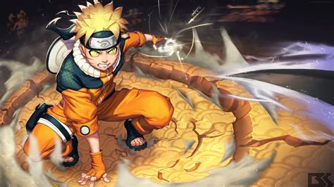 Naruto Uzumaki Launch Rasengan Live Wallpaper