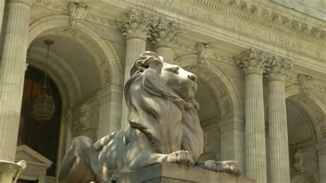 Treasures of New York: The New York Public Library Lions | Treasures of ...