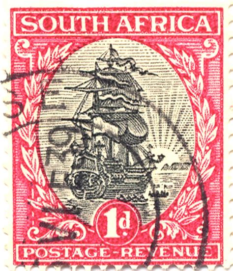 Really elegant ship on this South African stamp | 100 | Pinterest ...