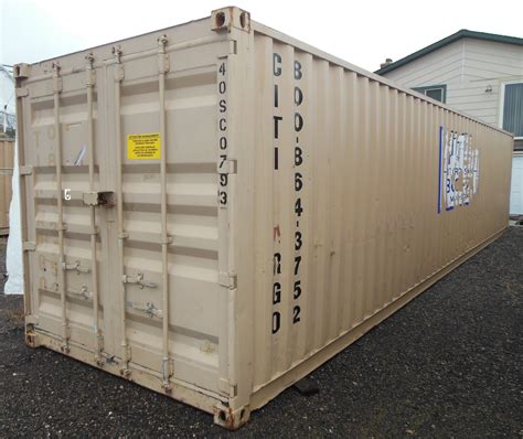 40' Steel Shipping Container / Storage Box / Sea Container | Five 40 Ft ...