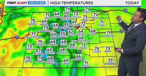 Colorado Weather: Warmer than normal weather brings a chance for late day thunderstorms - CBS ...