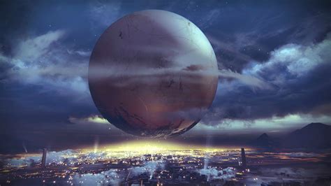 Destiny The Traveler Night HD wallpaper | games | Wallpaper Better