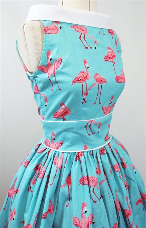 Alexandra King - Vintage Inspired Clothing. : Pink Flamingos Dress Pink ...