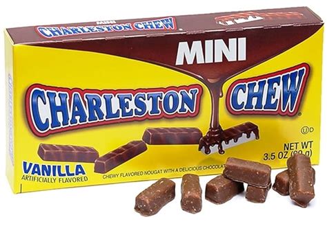 Amazon.com : Mini Vanilla & Chocolate Charleston Chews 3.5 oz Theater ...