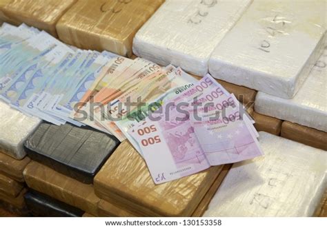 Bricks Cocaine Money Stock Photo (Edit Now) 130153358