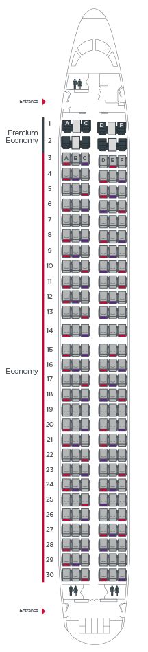 Virgin Australia Boeing 737 800 Winglets Seating | Elcho Table