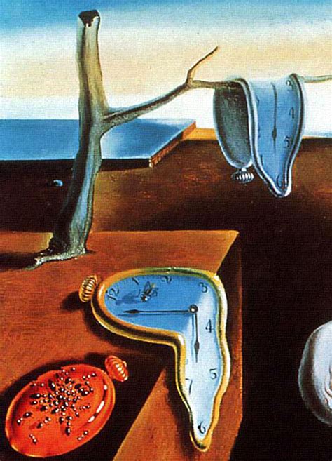 Salvador Dali, The Persistence of Memory (Surrealist: 1931) also known ...