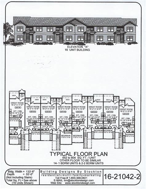 24 Unit Apartment Building Floor Plans | Viewfloor.co