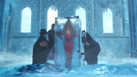 Mariah Carey Emerges from an Ice Block to Welcome the Holiday Season