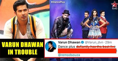 Varun Dhawan In Trouble For Tweet Praising ‘Dance Plus 3’ Reality Show