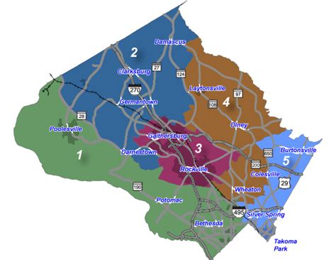 Montgomery County District Map