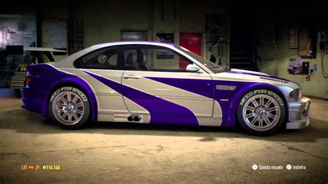 Need For Speed Most Wanted Vehicle Customization