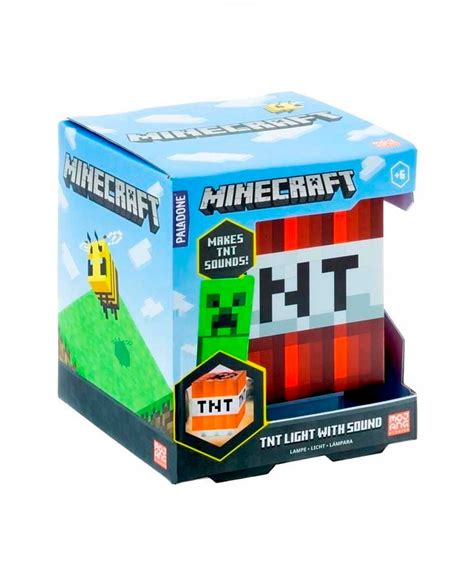 LAMPARA MINECRAFT TNT CON SONIDO – Gameplanet