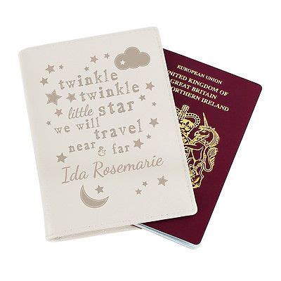 Personalised Baby / Child's Passport Cover - Twinkle Twinkle - Travel ...