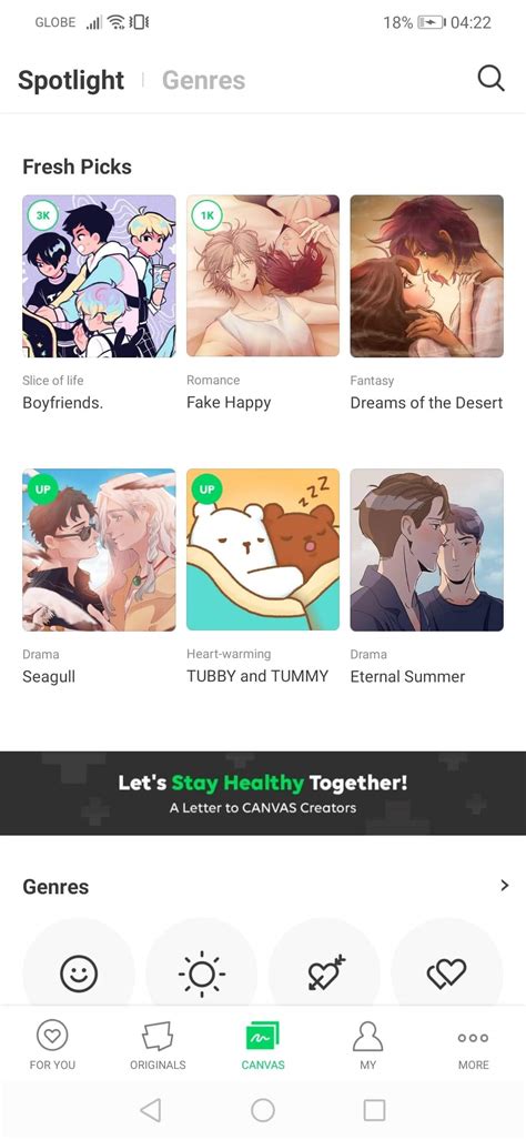 Front Page on Webtoon Canvas! : r/TubbyTummyComics