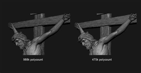 ArtStation - Jesus Christ On The Cross 3D print model | Resources