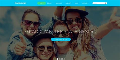 Beautiful Landing Page Templates PSD