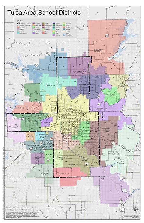 Tulsa County School districts