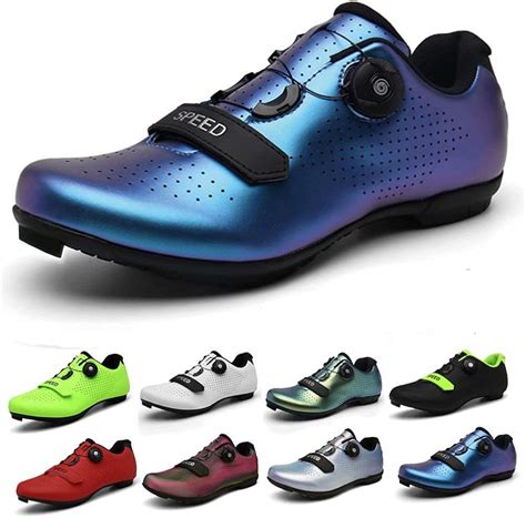 Cycling Shoes Women Men Road Bike Shoes Spin Shoestring Compatible ...