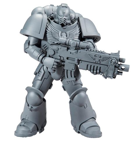 Warhammer 40k: SPACE MARINE (unpainted) by McFarlane Toys | KAOS TECH