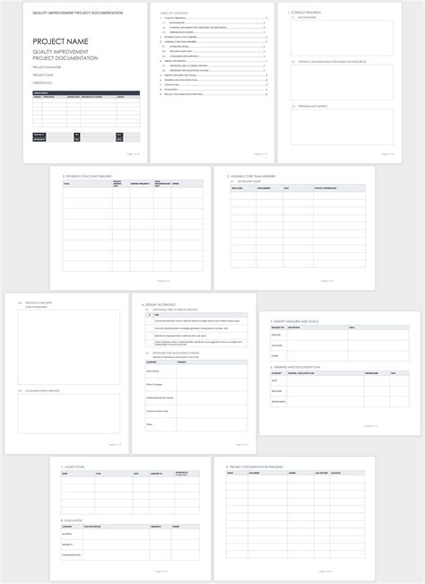 10+ Free Project Documentation Templates | Smartsheet