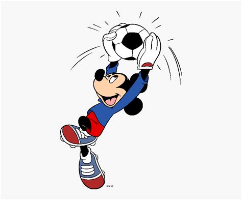 Mickey Mouse Football Png , Free Transparent Clipart - ClipartKey